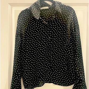 Sheer blouse-Abercrombie and Fitch